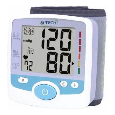 Imagem de Aparelho De Pressão Digital De Pulso Gp200 Azul G-tech