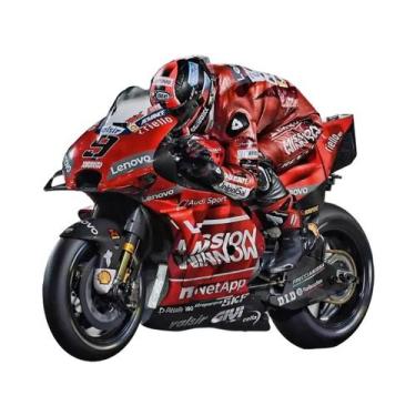 Imagem de Clássico Moto Gp Corrida Motocicleta Esportes Competição Lona Arte Da 