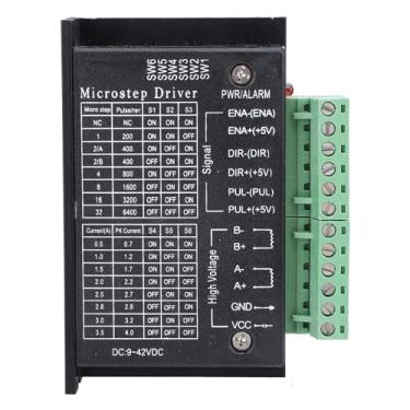 Imagem de TB6600 Driver do motor de passo alta potência 4A DC 9V Módulo de controlador CNC 42V para NEMA 17 23 24 Motores de trampolim 3D Impressoras de gravura Máquinas de gravura