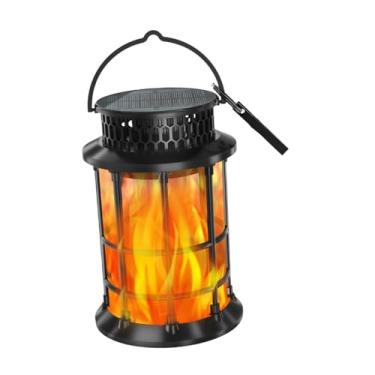 Imagem de Generic Lanterna solar Dancing Flame, lâmpada de jardim à prova d'água, presente versátil para áreas externas, lâmpada solar conveniente para paisagem