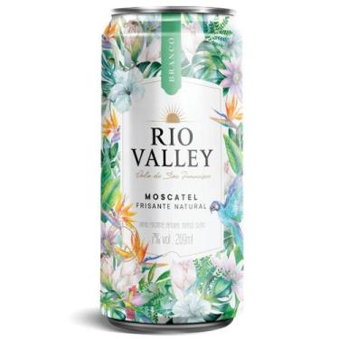 Imagem de Lata de Frisante Branco Rio Valley  Frisante Leve e Refrescante  269ml