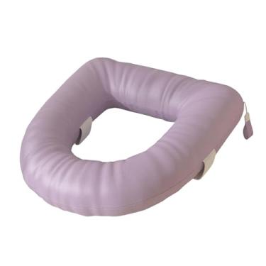 Imagem de Baoblaze Assento sanitário com elevação, assento sanitário universal e confortável que acrescenta 7,5 cm para idosos com deficiência, Roxo