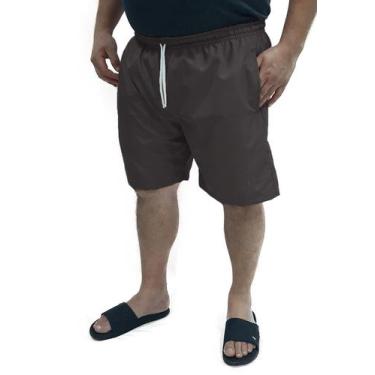 Imagem de Short Bermuda Tactel Extra Grande Plus Size Praia reforçado - BUTU BIR
