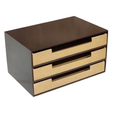 Imagem de Gaveteiro Organizador 3 Gavetas Multiuso Escritório Comoda