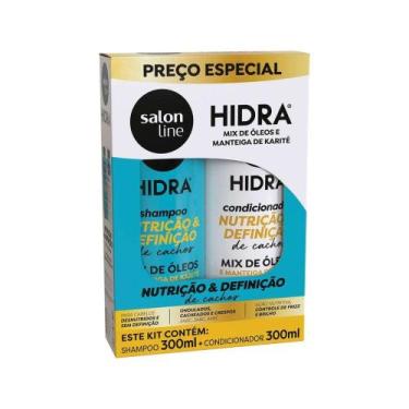 Imagem de Kit Hidra Salon Line Nutrição E Definição (SH+CD) 300ml