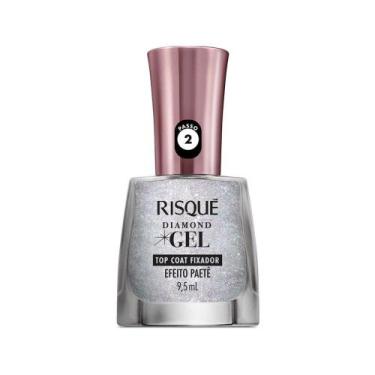 Imagem de Esmalte Risqué Top Coat Efeito Paete 9,5ml - Risque