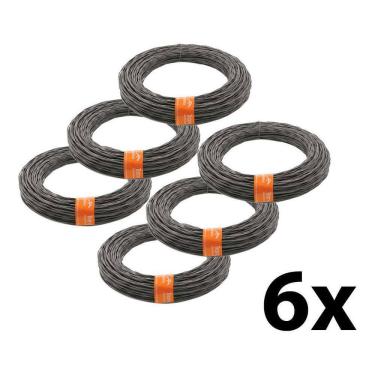 Imagem de Armação Concreto Armado 6 Unid. | Maleáveis | Bitola 1,24mm