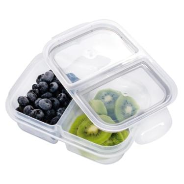 Imagem de Pote Marmita Trava Mais c/ 2 Divisórias Plasútil