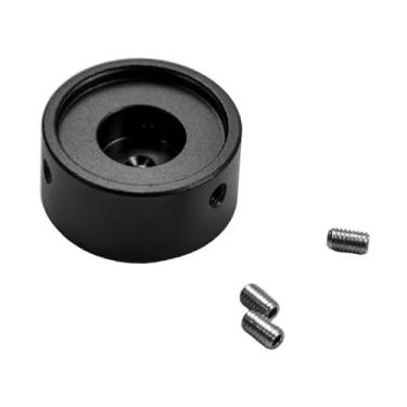 Imagem de oshhni Tampa do botão do pedal de guitarra, tampa pedal, pedal, prego pé para pedais de efeito de guitarra, Preto