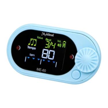 Imagem de simhoa Metrônomo digital gerador de tons vocais para contagem de bateria e violino, Azul
