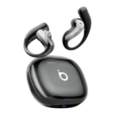 Imagem de Basike Fone de Ouvido sem Fio OWS com Gancho, Estéreo Hi-Fi, 30h de Espera, Resistente à Água IPX4, Compatível com iOS e Android, Ideal para Esportes/Treino (Preto)