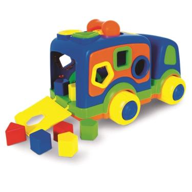 Imagem de Caminhaozinho Didático Baby - SuperToys