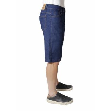 Imagem de Bermuda Plus Size Masculina Jeans Tamanho Grande Barata - MVA Jeans, L