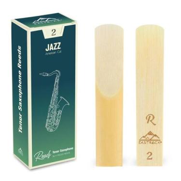 Imagem de Palhetas para saxofone tenor EASTROCK Jazz 2.0/2.5/3.0 Strength, pacot