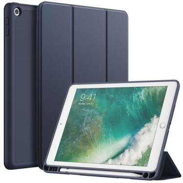 Imagem de Capa para tablet JeTech iPad 9.7" 2018/2017 Porta-lápis