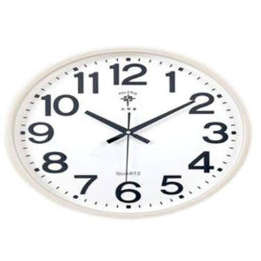 Imagem de Relógio de Parede Redondo 43 cm Branco T2235B