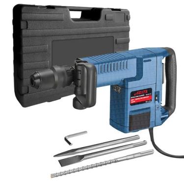 Imagem de Martelete Demolidor 220V 1500w 11Kg Kit Brocas Ponteira - ARITA, Marte