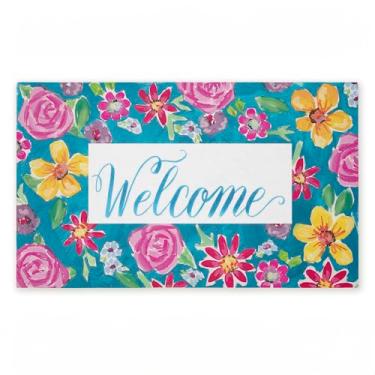 Imagem de Stupell Industries Tapete de porta não tecido estampado Lush Garden Welcome por Amanda McGee