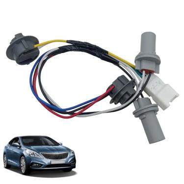 Imagem de SYudwen Soquete do chicote de fiação da lâmpada da luz traseira, compatível com Hyundai Sonata 2011 2012 2013 2014 exterior, traseiro, substitui OE #92450-3Q000 (1 peça)