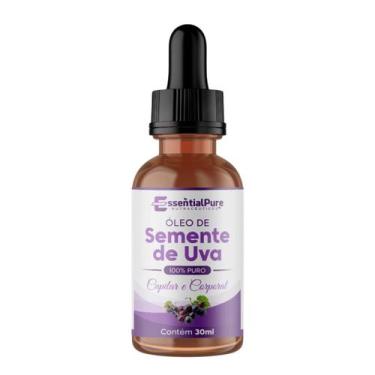 Imagem de Óleo de Semente de Uva 30ml Vegetal 100% Puro - Essential Pure - Essen