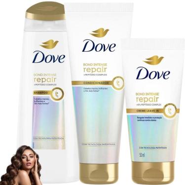 Imagem de Kit Dove Bond Repair Leave Intense Reparação Restauração
