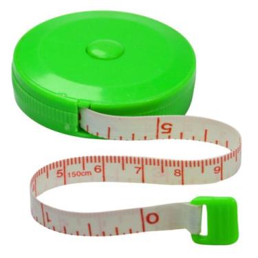 Imagem de Fita Métrica Metrica Trena 1,5 Metros Profissional - Love Saude, VERDE