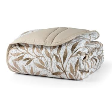 Imagem de Edredom Solteiro Dupla Face Micropercal 200 Fios - Conforto Premium em 1 Peça (QUIOTO)