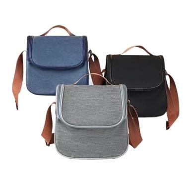 Imagem de Bolsa Térmica para Lanches, Capacidade Grande, Alça Confortável, Ideal para Trabalho, Academia e Piquenique (Aleatorio)