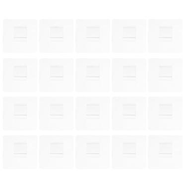 Imagem de Cabilock 20 ganchos adesivos transparentes para banheiro cabides de chuveiro montados na parede sem broca Suporte de sabão fácil de usar ganchos de parede para armazenamento de cozinha e banheiro