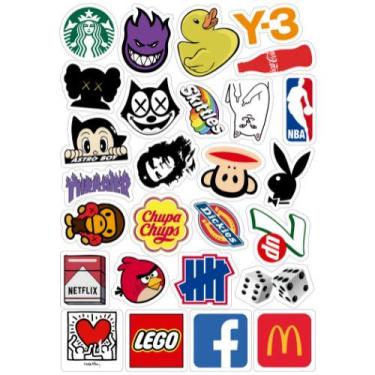 Imagem de 27 Pcs Dos Desenhos Animados Moda À Prova D 'Água Adesivo - A- 01 - Sk