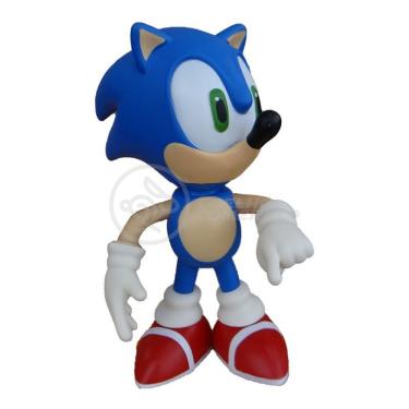 Imagem de Boneco Action Figure Sonic Articulado 23cm