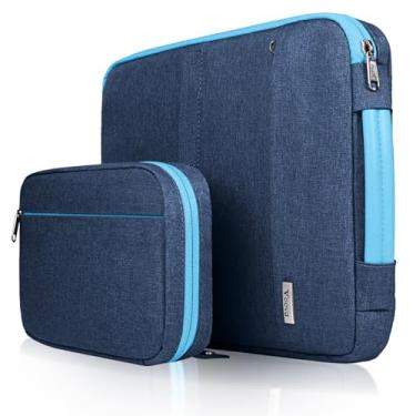 Imagem de Voova Capa para laptop de 15,6 polegadas compatível com MacBook Air 15 M2/M3/M4, MacBook Pro 15/16, 15-16 polegadas HP Lenovo Dell Acer, bolsa 2 em 1 à prova d'água para computador com bolsa de