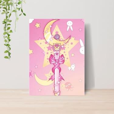 Imagem de Genérico, Quadro Sailor Anime A4 | Placa MDF 015