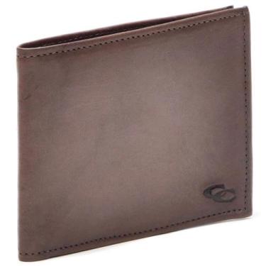 Imagem de Carteira Masculina em Couro Slim com Porta Cartões e Documento Para o 