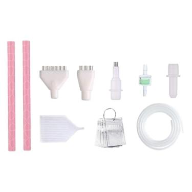 Imagem de UGPLM Caneta de pintura com diamantes, canetas de sucção para diamantes fáceis de usar com bandeja de armazenamento, filtro e tubo para artes e artesanato, Caneta Pink Crack