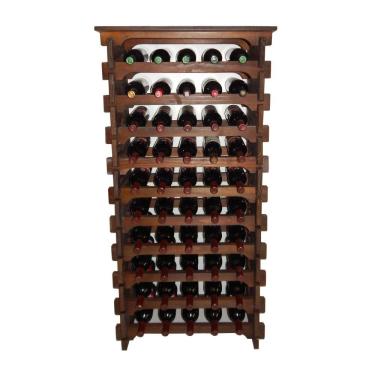 Imagem de Adega Vinho Madeira 50 Garrafas tipo Mesinha Imbuia C05