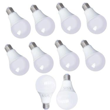 Imagem de Lâmpada Bivolt Led Branco Frio 12w 6500k Bulbo Soquete E27