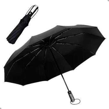 Imagem de Guarda Chuva Portátil Automático com Abertura Rápida e Estrutura Refor