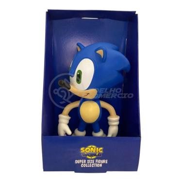 Imagem de Boneco Action Figure Sonic Grande Super Size - 23Cm - Sonic