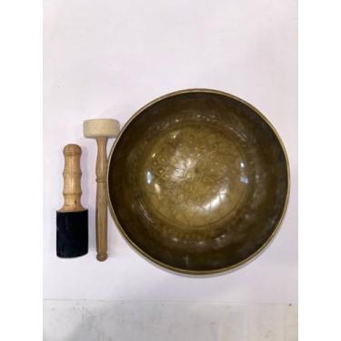 Imagem de Amilav Collections Tigela tibetana grande para cura de som para meditação, BKKK1