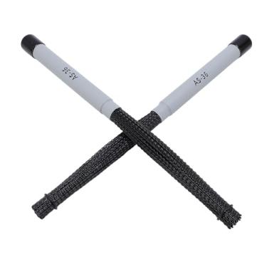 Imagem de RiToEasysports Escovas de Tambor Escovas de Tambor Cajon de Nylon Retráteis Com Alça para Apresentações Práticas, Material de Nylon ABS, Controle de Tom Versátil, Experiência de Jogo Aprimorada,