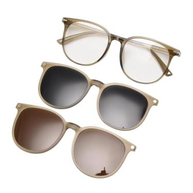 Imagem de VFDHN Óculos de Sol TR90 Clip-on, Moda Magnética, Polarizados, para Homens e Mulheres, Leves (2)