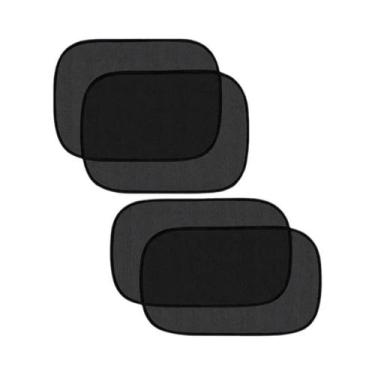 Imagem de Conjunto Universal De Protetores De Janela Para Carro 4 Peças PVC Prot