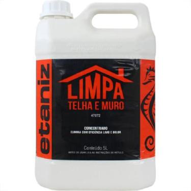 Imagem de Limpa Telha E Muro Concentrado Etaniz 5 Litros 47072