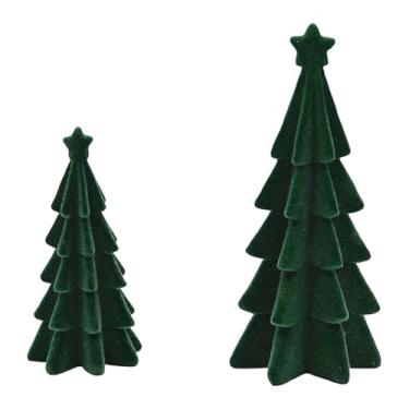 Imagem de oshhni 2x Enfeites de Árvore de Natal, Acessórios Decorativos, Adereços para Fotos, Enfeite de Mesa para Lareira, Casa, Festas e Quarto, Estrela Da Árvore