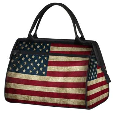 Imagem de Bolsa pequena para o fim de semana para mulheres, homens, praia, palavra, litoral, dobrável, bolsa de viagem, Cor: 17, 15.2*8.3*11.6 inch, Moderno