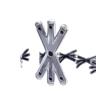 Imagem de Kit de Correção para Unhas Encravadas, Liga de Titânio, 5 Adesivos TPE, Adesivos Auxiliares, Dispersor e Tira de Polimento, Tratamento Profissional, Podólogo, Manicure.