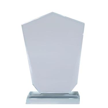 Imagem de Porta-retrato de cristal em branco de sublimação, troféus de cristal, personalizáveis, com suporte (pronto para transferência de calor) para presentes comemorativos, casamento, decoração de casa (140