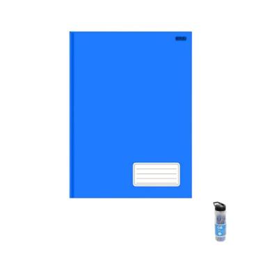 Imagem de Kit Caderno Brochurão Capa Dura 96 Folhas KBOM + Caneta Esferográfica Spiro 24 Unidades