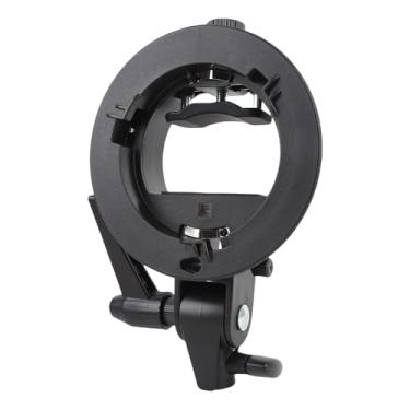 Imagem de Cryfokt Flash S Tipo Suporte Instalação Eficiente Ângulo Ajustável para AD100Pro AD200Pro V860III V1 Flash Conector Universal para Retratos Produtos ABS Metal
